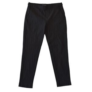 Liverpool Black Pinstripe Slim Ankle Pants – Size 6/28